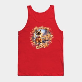 Cat Couture Bespoke Vicuña Slay Kitty Style 05R Tank Top